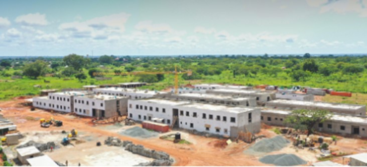 Construcción del hospital Sedhiou en Senegal