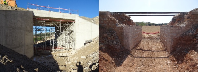 Fase de obras para analizar patologías de la construcción